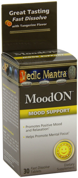 Natrol Vedic Mantra Moodon Vitamins, 30 Count