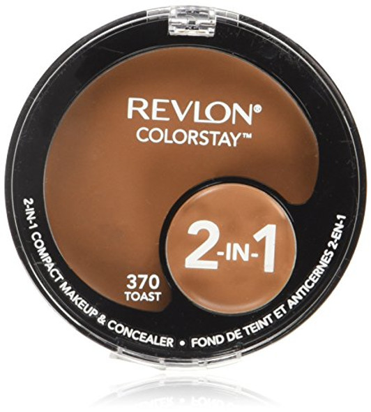 Revlon Colorstay 2-In-1 Compact Makeup & Concealer Toast