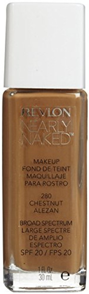 Revlon Nearly Liquid Makeup Broad Spectrum Spf 20 #280 Chestnut 1 Fluid Ounce