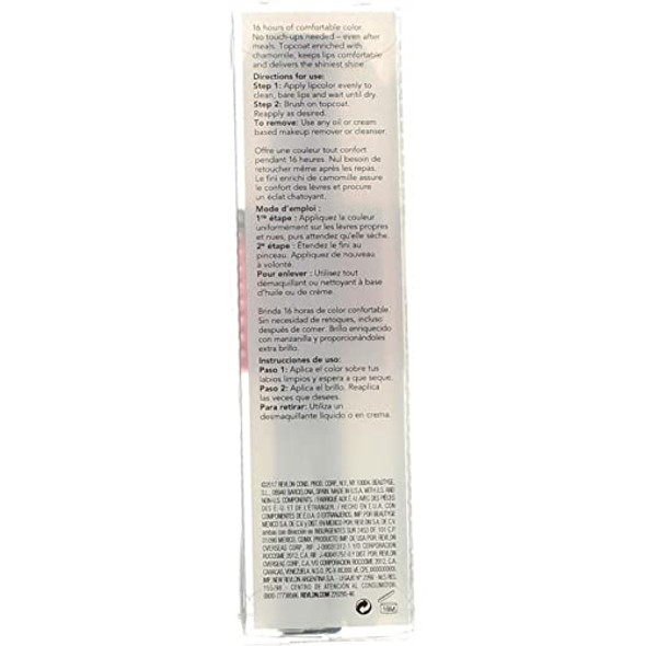 Revlon Colorstay Overtime Liquid Lip Color Infinite Raspberry [005] 0.07 Oz (Pack Of 4)