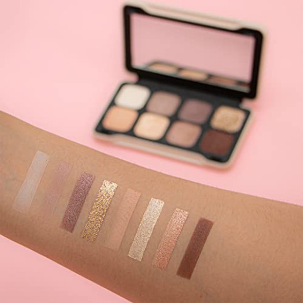 Revolution Beauty London Makeup Revolution Forever Flawless Dynamic Eyeshadow Palette Serenity 8 Shades 8G