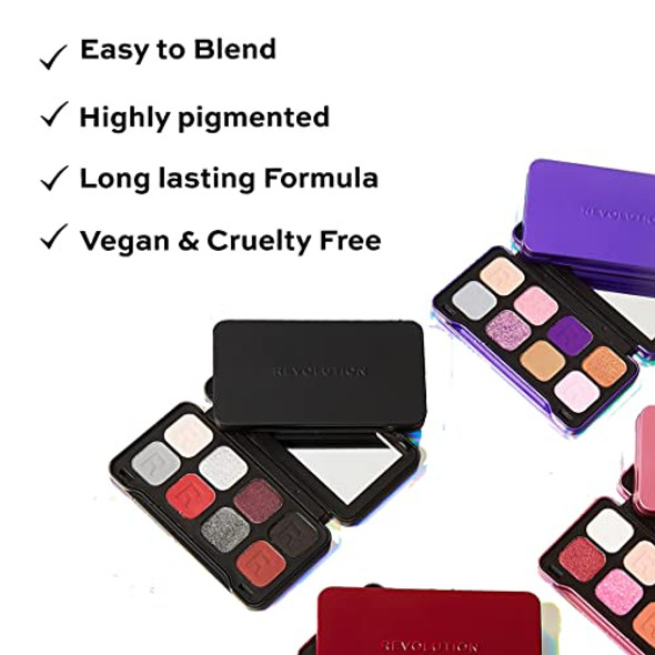 Revolution Beauty London Makeup Revolution Eyeshadow Palette Mini Forever Flawless Dynamic Everlasting