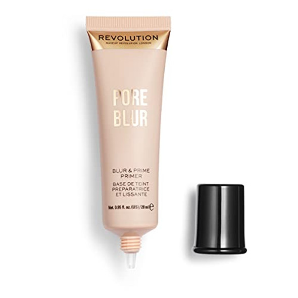 Revolution Beauty London Makeup Revolution Pore Blur Primer Pore Minimizing Face Primer With Vitamin E Smoothing & Nourishing Formula 0.95Fl.Oz Revolution Beauty London Makeup Revolution Pore Blur Primer Pore Minimizing Face Primer With Vitamin E Smoothing & Nourishing Formula 0.95Fl.Oz