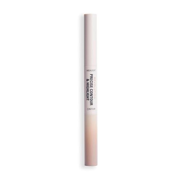 Revolution Beauty London Revolution Beauty Precise Contour & Highlight Stick All-In-One Face Makeup Product Highly Blendable With Matte Finish Vegan & Cruelty- Medium