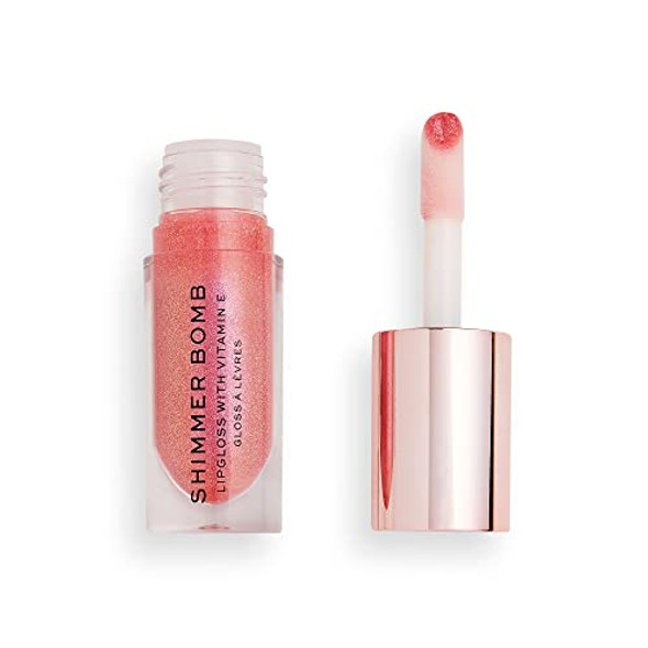 Revolution Beauty London Revolution Shimmer Bomb Lip Gloss Lip Tint Infused With Vitamin E Shimmery Finish Comes In 6 Colors Daydream Revolution Beauty London Revolution Shimmer Bomb Lip Gloss Lip Tint Infused With Vitamin E Shimmery Finish Comes In 6 Colors Daydream