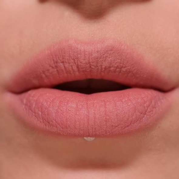 Revolution Beauty London Revolution Air Blur Matte Liquid Lipstick Long-Lasting Lip Color Face Makeup Vegan & Cruelty- Chauffeur Nude 0.11 Fl Oz