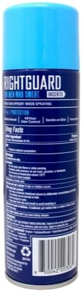 Right Guard Sport Unscented Aerosol Antiperspirant Spray 6 Oz (Pack Of 3)