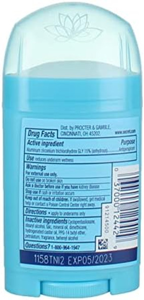 Secret Anti-Perspirant Deodorant Solid Powder Fresh 1.70 Oz (Pack Of 3)