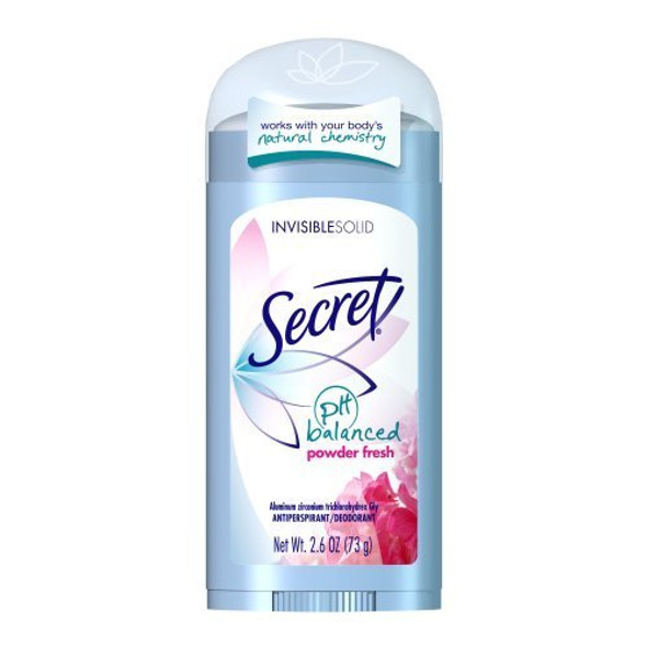 Secret Outlast For Women Antiperspirant Deodorant Invisible Solid Protection Powder 2.6 Oz (Pack Of 3)