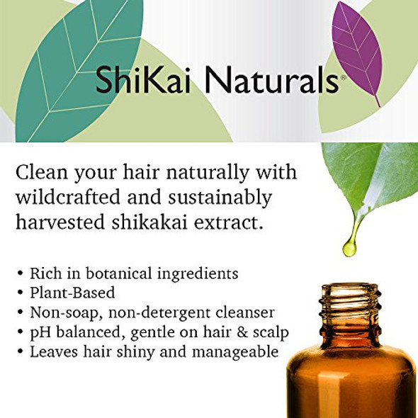 Shikai - Color Care Shampoo Plant-Based Non-Soap Non-Detergent Revitalizes And Protects Color-Treated Hair (12 Ounces Pack Of 3)