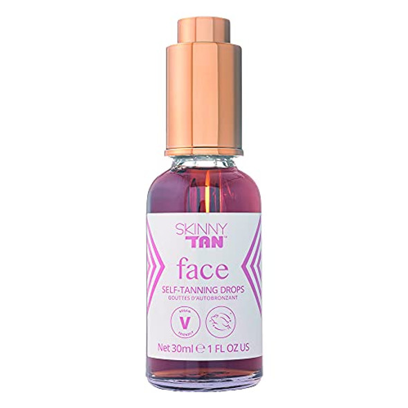 Skinny Tan Self Tanning Drops Add To Your Favorite Moisturizer To Make A Hydrating Gradual Tanner Natural Looking Sunless Tanner Vegan Friendly Cruelty 1.01 Oz.