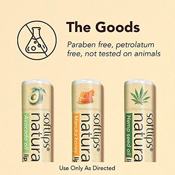 Softlips Natural With Avocado Oil Lip Balm (2)