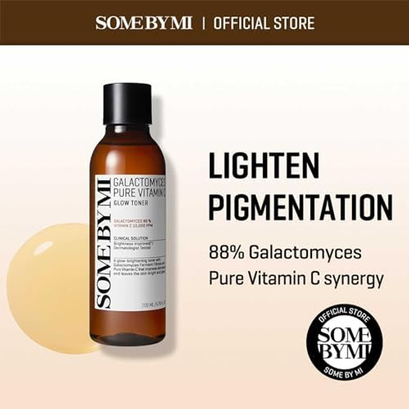 Some By Mi Galactomyces Pure Vitamin C Glow Toner + Glutathione Daily Mask Some By Mi Galactomyces Pure Vitamin C Glow Toner + Glutathione Daily Mask
