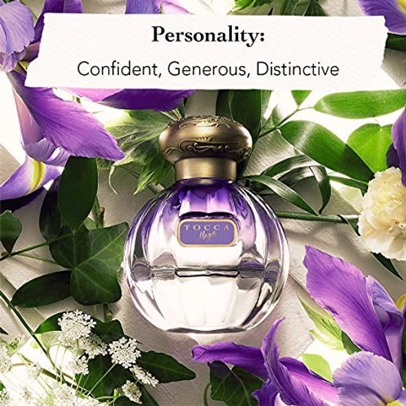 Tocca Women'S Eau De Parfum Maya Fragrance 1.7Oz (50 Ml) - Warm Floral Wild Iris Blackcurrant Patchouli Heart - Hand-Finished Bottle
