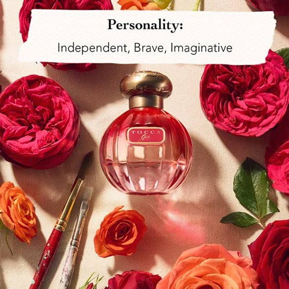Tocca Women'S Perfume Gia Fragrance 0.68 Oz (20 Ml) - Warm Floral Pink Peppercorn Tangerine Turkish Rose - Hand-Finished Bottle