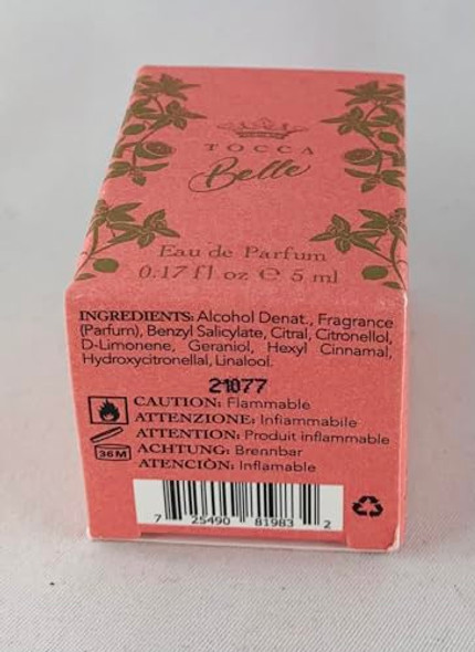 Tocca Belle Eau De Parfum Splash For Women 5.0 Ml