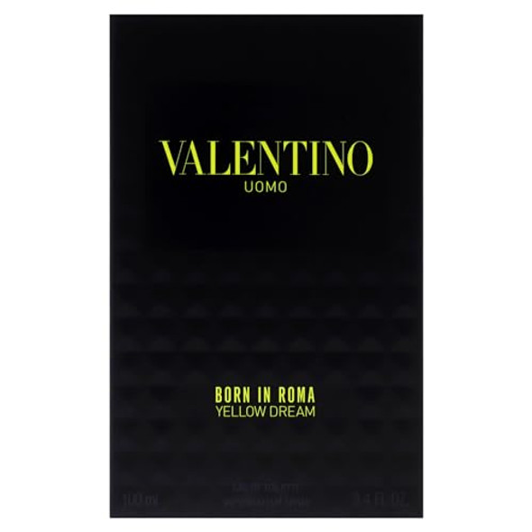 Valentino Uomo Born In Roma Yellow Dream For Men - 3.4 Oz Edt Spray