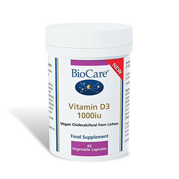 Biocare Vitamin D3 1000iu Vegicaps 60