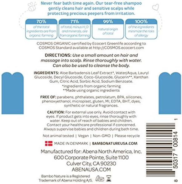Bambo Nature Tear Clear Baby Shampoo 16.9 Fl Oz Bottle 1 Count