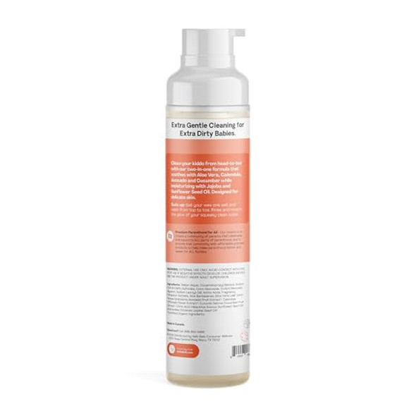 Hello Bello Extra Gentle Shampoo And Body Wash Hypoallergenic And Pediatrician Tested Formula For Babies And Kids Sweet Cream Scent 10 Fl Oz (1 Pack)