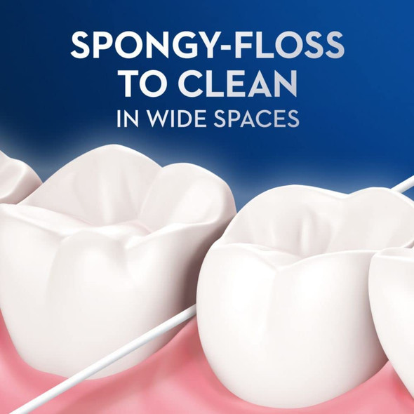 Oral-B Super Floss Pre-Cut Strands Dental Floss Mint 50 Count