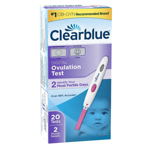 Clearblue Digital Ovulation Test 20 Tests Clearblue Digital Ovulation Test 20 Tests