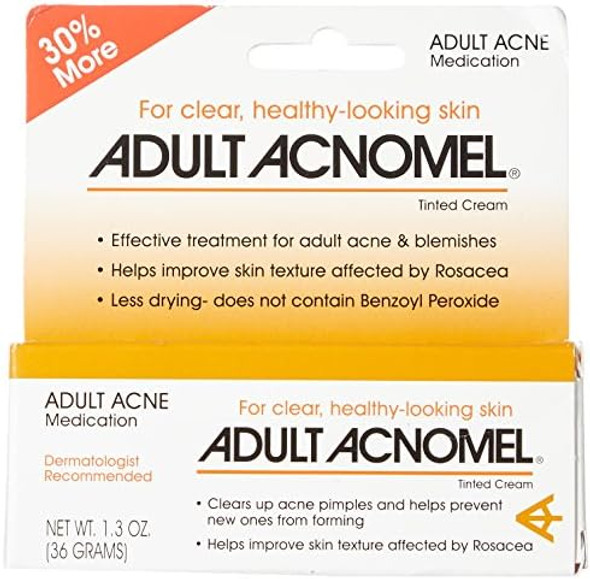 Acnomel Adult Acne Medication Cream 1.3 Oz