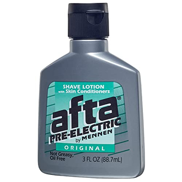 Afta Pre-Electric Shave Lotion With Skin Conditioners Original 3 Oz (Pack Of 18)