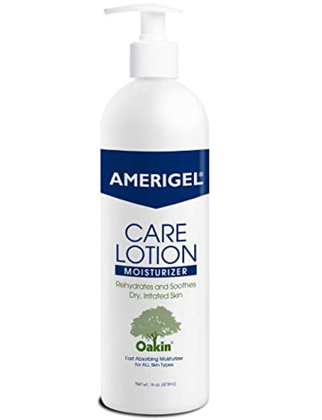 Amerigel Care Lotion – Hypoallergenic Moisturizer - Diabetic Skin Care - Rehydrates And Soothes Dry Irritated Skin - 6 Oz.