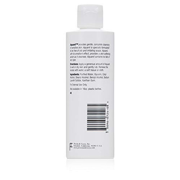 Aquanil Skin Cleanser Soapless Lipid- Cleanser - 8 Fl Oz (Pack Of 2)