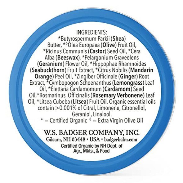 Badger Organic Cuticle Care Balm - Natural Nail Care Cream With Shea Butter Vitamin-Rich Seabuckthorn Extract Helps Strengthen Soothe & Restore Dry & Splitting Cuticles – Light Citrus Scent - .75Oz Badger Organic Cuticle Care Balm - Natural Nail Care Cream With Shea Butter Vitamin-Rich Seabuckthorn Extract Helps Strengthen Soothe & Restore Dry & Splitting Cuticles – Light Citrus Scent - .75Oz