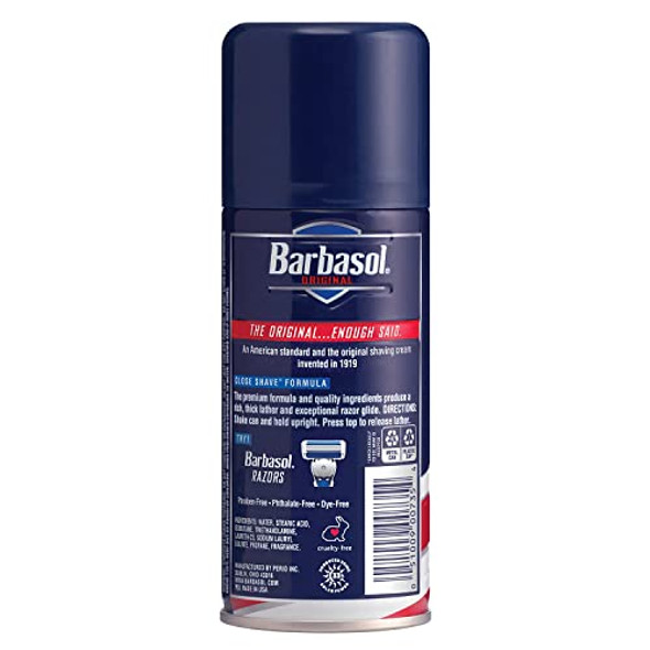 Barbasol Shave Cream 7 Ounce (Original Pack Of 3)