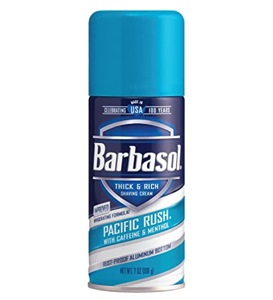 Barbasol Shave Cream 7 Ounce (Pacific Rush Pack Of 3)