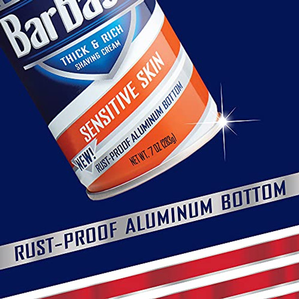 Barbasol Shave Cream 7 Ounce (Sensitive Skin Pack Of 2)