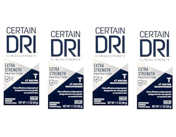 Certain Dri Anti-Perspirant Solid (Pack Of 4)
