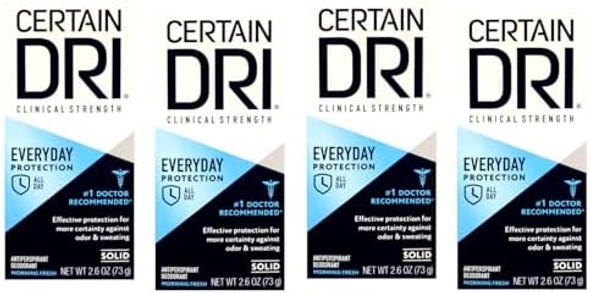 Certain Dri A.M. Underarm Refresher-2.6 Oz (Pack Of 4)