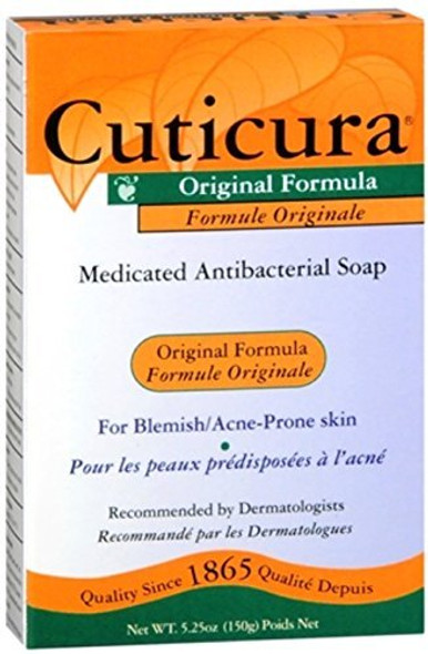 Cuticura Deep Cleansing Face And Body Soap Original Scent 5.25 Oz (Pack Of 4)