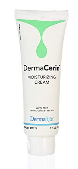 Dermacerin Moisturizing Skin Cream 3.75 Oz Squeeze Tube By Dermarite Industries