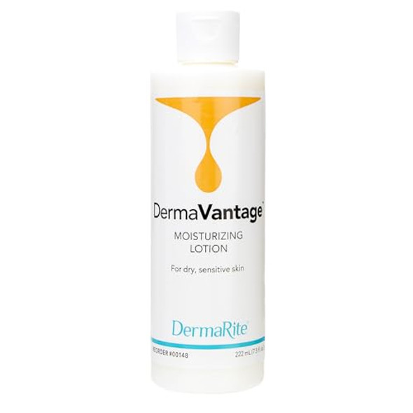 Dermarite'S Dermavantage Moisturizing Lotion For Dry Sensitive Skin - Scented Moisturizer For Hand And Body - 7.5 Oz. Bottle 1 Count
