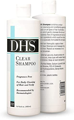 Dhs Clear Shampoo Fragrance 16 Oz (Pack Of 5)