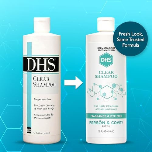 Dhs Clear Shampoo 16 Oz