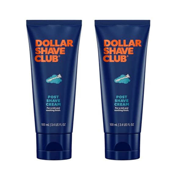 Dollar Shave Club Post Shave Cream 3.4 Ounce (2 Pack) Hydrating Post Shave Lotion