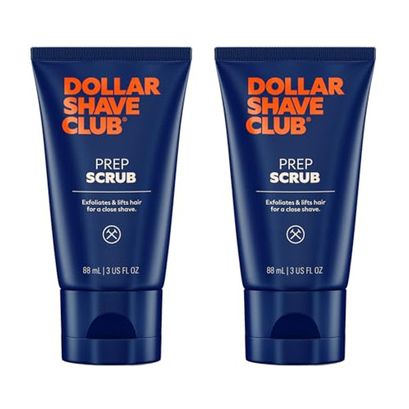 Dollar Shave Club Prep Scrub 3 Ounce (2 Pack) Pre Shave Scrub To Prevent Ingrown Hairs