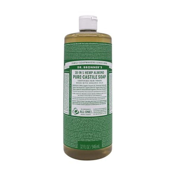 Dr Bronners Almond Castile Soap 32 Fz