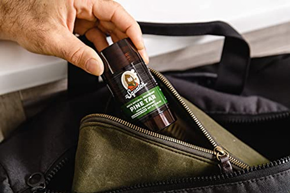 Dr. Squatch Natural Deodorant For Men – Odor-Squatching Men'S Deodorant Aluminum - Pine Tar 2.65 Oz (2 Pack) Dr. Squatch Natural Deodorant For Men – Odor-Squatching Men'S Deodorant Aluminum - Pine Tar 2.65 Oz (2 Pack)