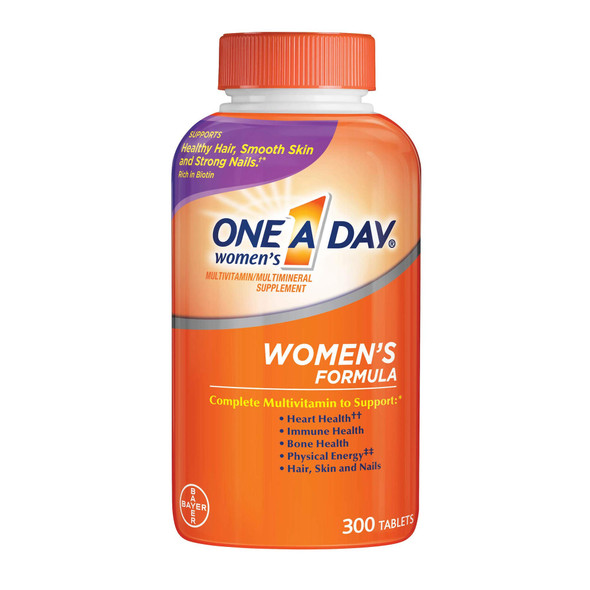 One-A-Day Women's Formula Complete Multivitamin 300 Tablets