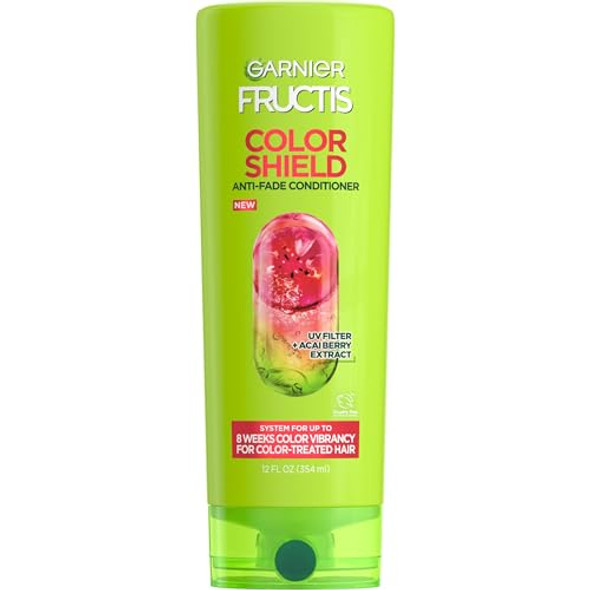 Garnier Fructis Color Shield Anti-Fade Conditioner For Color Treated Hair 12 Fl Oz 1 Count (Packaging May Vary)