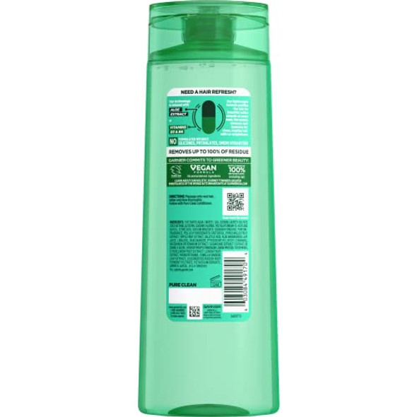 Garnier Fructis Pure Clean Purifying Shampoo Silicone- 12.5 Fl Oz 1 Count (Packaging May Vary)