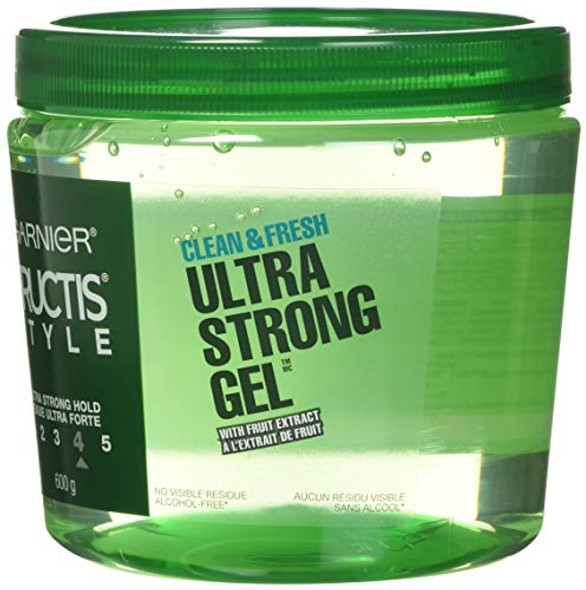 Garnier Fructis Style Ultra Strong Hold Gel Clean And Fresh No. 4 21.2 Ounce