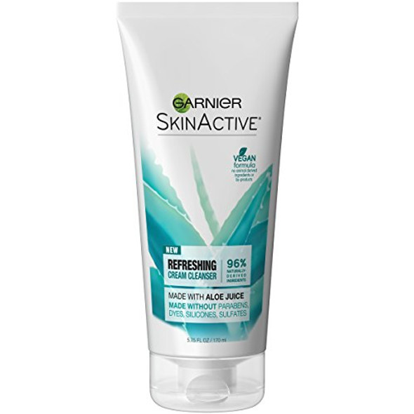 Garnier Skinactive Cream Face Wash With Aloe Juice Dry Skin 5.75 Fl. Oz.